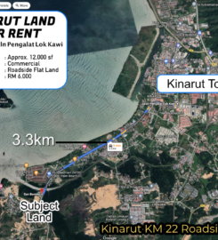 For RENT | Roadside Flat Land | Kinarut – Lok Kawi | Road Frontage