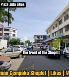 For RENT | Taman Cempaka Shoplot | Near to Servay Likas, Cyberjaya College, KFC | Likas