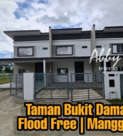 For RENT | Taman Bukit Damaisari | Terrace | Manggatal | Flood Free