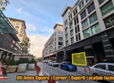 For RENT | KK Times Square | Corner | SUPERB Location facing Imago