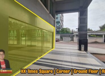 For RENT | KK Times Square | Corner | Ground floor | Riverson