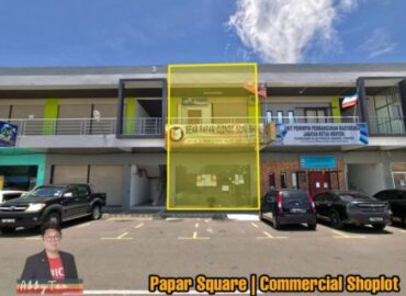 For SELL | Papar Square | Shoplot | GOOD DEAL