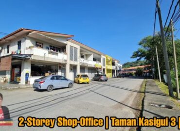 For SELL | 2 Storey Shop | Office | Taman Kasigui | Penampang