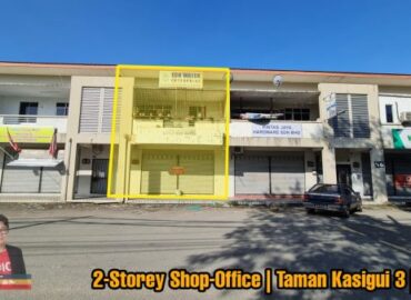 For SELL | 2 Storey Shop | Office | Taman Kasigui | Penampang