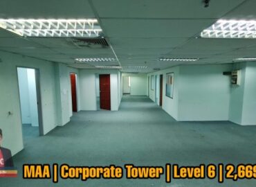 For RENT | Menara MAA | Corporate Office | Centralize Air-Cond | Kota Kinabalu