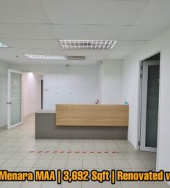 For RENT | Menara MAA